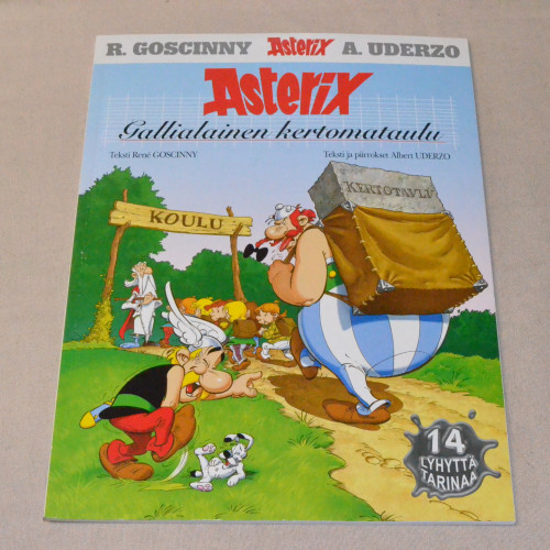 Asterix Gallialainen kertomataulu